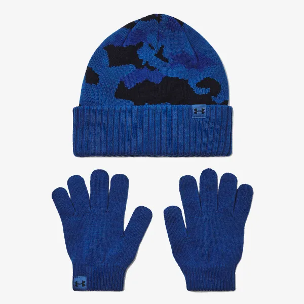 Under Armour B BEANIE/GLOVE COMBO