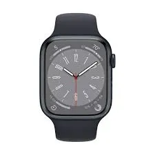 Apple Watch S8 GPS 41mm Midnight Aluminium Case with Midnight Sport Ba