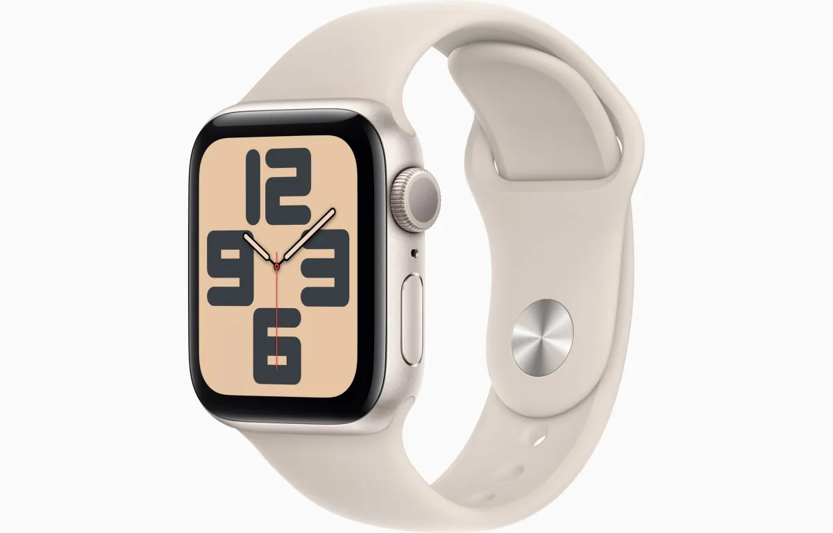 Apple Watch SE(2gen) GPS 44mm Starlight Alu Case w Starlight Sport Ban