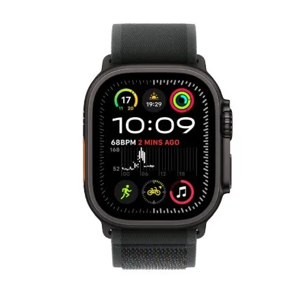 Apple Watch Ultra2 v2 Cellular 49mm Black Titanium Case with Black Tra