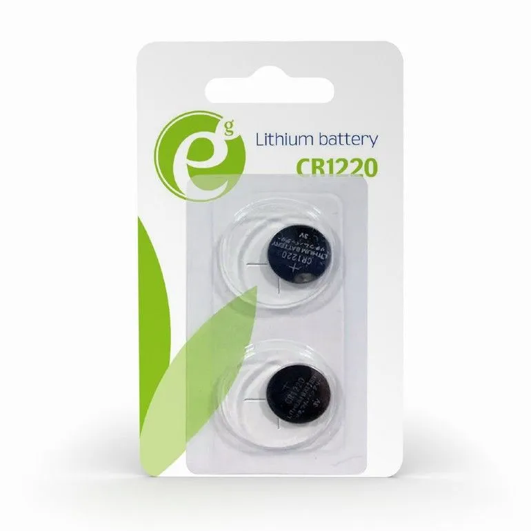 Batteries Energenie CR1220 3V 2pack Lithium