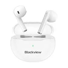 BLACKVIEW AIRBUDS 6 WHITE TWS, MIC, IPX7, BT 5.3, NOISE CANCEL, TOUCH