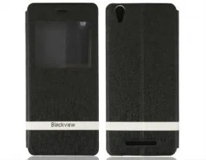 BLACKVIEW FLIP CASE W/WINDOW FOR A8 BLAC