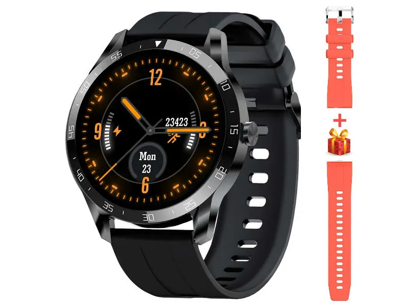 BLACKVIEW X1 BLACK SMARTWATCH 1.3'' HEART RATE/5ATM WATERPROOF/BT/9 SP
