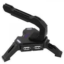 BUNGEE WHITE SHARK SCORPION GAMING W/4 PORT USB HUB
