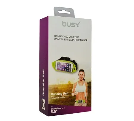 BUSY ДРЖАЧ ЗА ТЕЛЕФОН ЗА СТОМАК 5,5" ЦРНА
