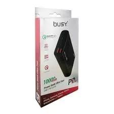 BUSY ПРЕНОСЛИВ ПОЛНАЧ СО PD+QC3.0 10000mAh