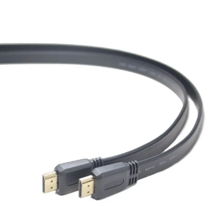 Cable HDMI M/M 3m v.2.0 4K Cablexpert Flat with High Speed Ethernet