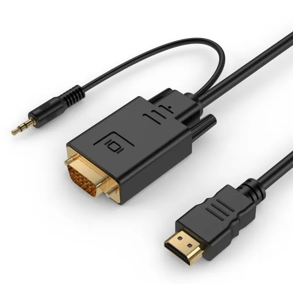 CABLE HDMI TO VGA AND AUDIO 1.8M CABLEEXPERT