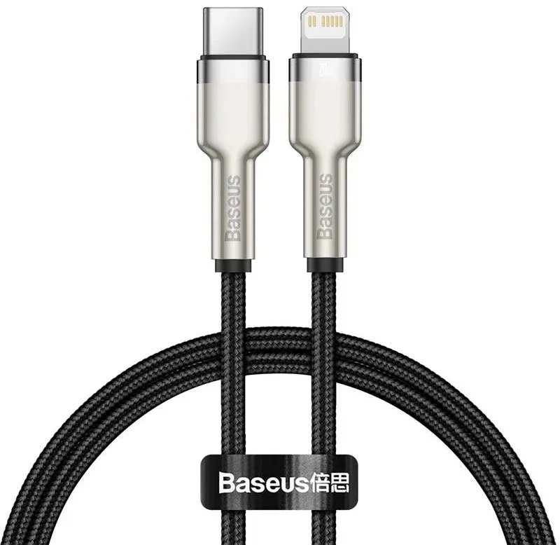 Cable USB 2.0 Type-C to Lightning 0.25m Baseus Cafule Series PD 20W Me