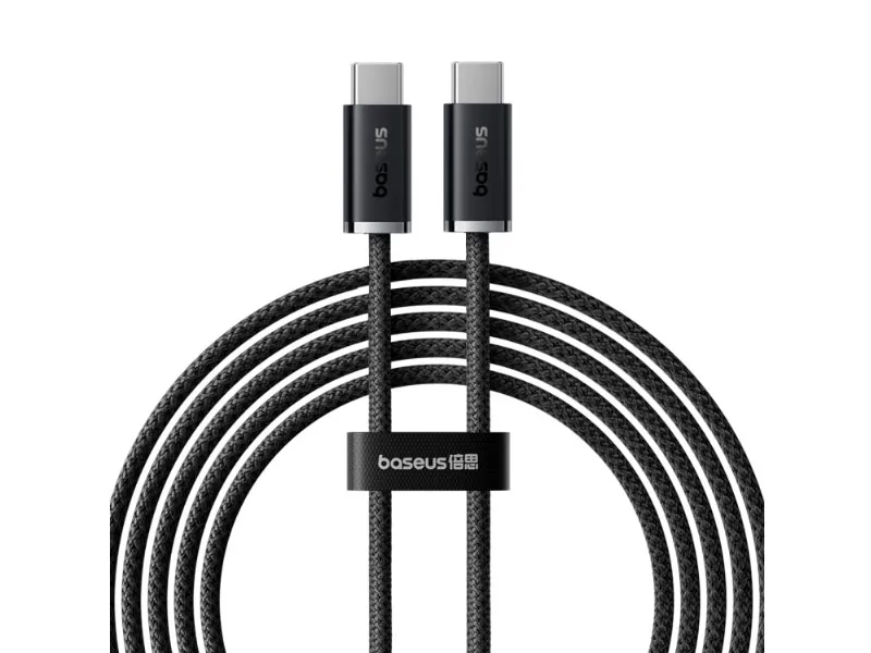 Cable USB 2.0 Type-C to Type-C 2m Baseus Dynamic 3 PD 100W Cluster Bla