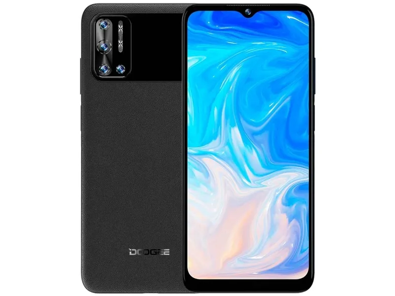 DOOGEE N40 PRO BLACK QUAD CORE 2GHZ/6GB/128GB/DUAL SIM/16MP+4x20MP/A11