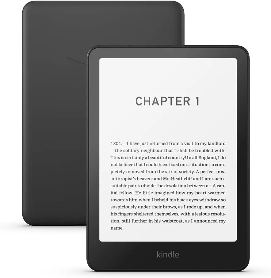 E-Book Kindle Paperwhite 12th Gen 2024 16GB Wi-Fi w/ADS Black