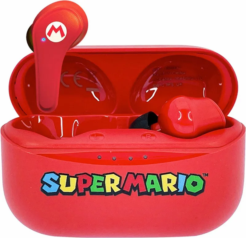 Earbuds Bluetooth OTL Super Mario Red TWS