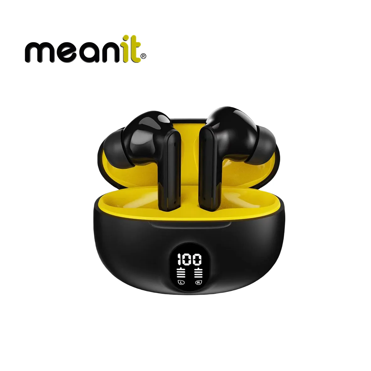Earphones MeanIT B300 TWS Bluetooth w/Microphone ANC Black
