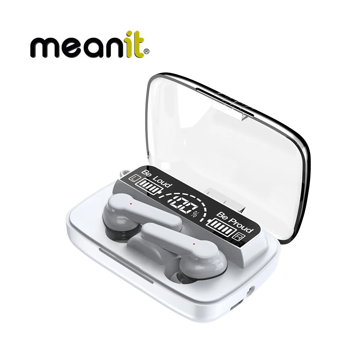 Earphones MeanIT B400 TWS Bluetooth w/Microphone White