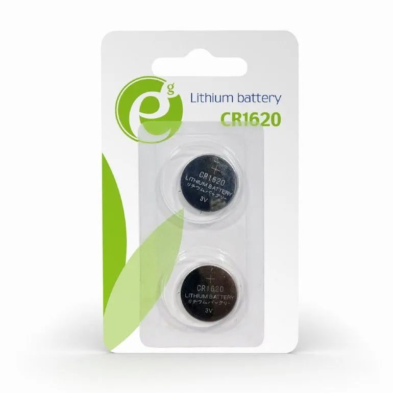ENERGENIE CR1620 3V 2 PACK LITHIUM BATTERIES