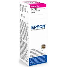 EPSON T6733 MAGENTA INK BOTTLE L800