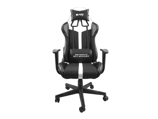 FURY AVENGER XL GAMING CHAIR BLACK/WHITE
