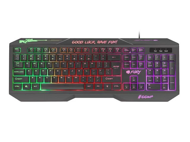 FURY GAMING HELLFIRE 2 RGB BACKLIGHT KEYBOARD