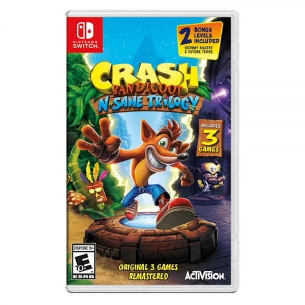 Game Nintendo - Crash Bandicoot N. Sane Trilogy