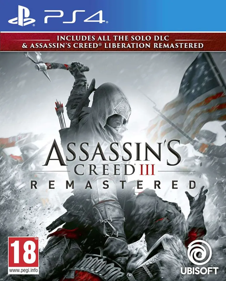 Game PS4 - Assassins Creed III Remastered + Liberation Remastered