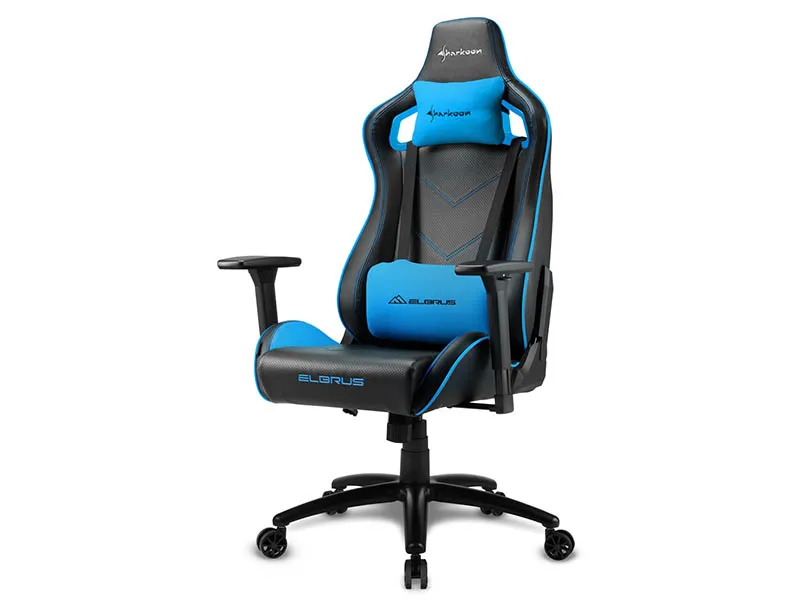 Gaming Chair Sharkoon ELBRUS 2 Black/Blue