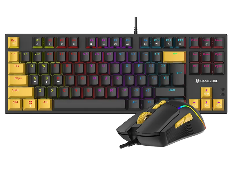 Gaming Set Tracer HORNET87 RED Mechanical Keyboard Red Switch/Mouse 72