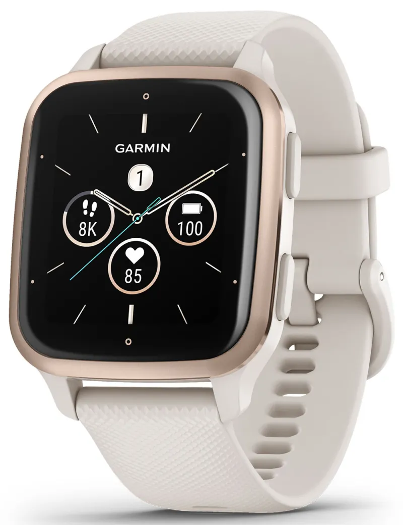 GARMIN SMARTWATCH VENU Sq2 MUSIC PEACH GOLD/IVORY