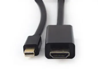 GEMBIRD 1.8m MINI DISPLAY PORT TO HDMI 4K CABLE