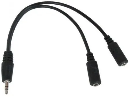 GEMBIRD CCA-415-01M 3.5MM TO 2 STEREO BL