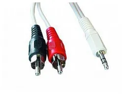 GEMBIRD CCA-458-2.5M 3.5MM STEREO/RCA