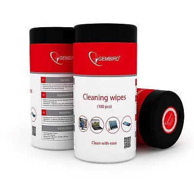 GEMBIRD CLEANING WIPES (100PCS) CK-WW100