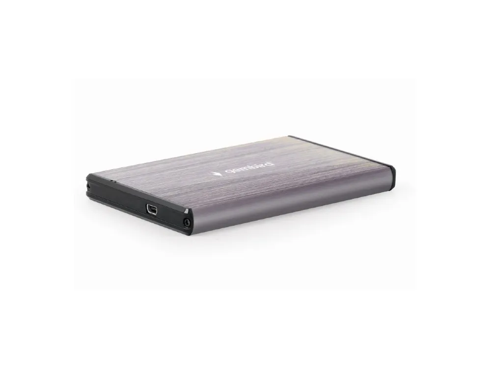 GEMBIRD U3S-3 2.5" EXTERNAL RACK USB 3.0 BRUSHED ALUMINIUM LIGHT GREY