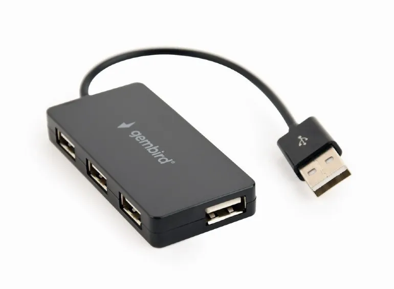GEMBIRD UHBU2P404 USB HUB 2.0 4-PORT BLACK