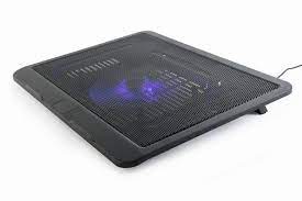 Gembird up to 15.6"/1x120mm LED Fan/Black