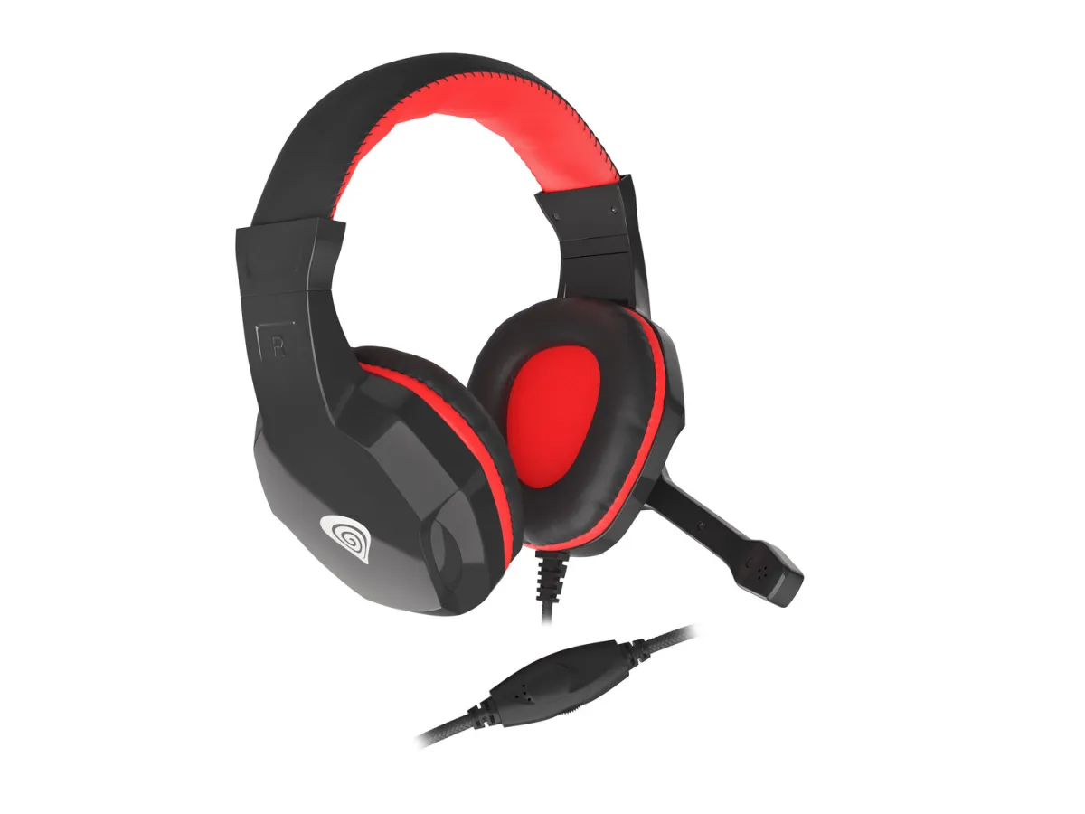 GENESIS ARGON 110 GAMING HEADPHONES BLACK/RED