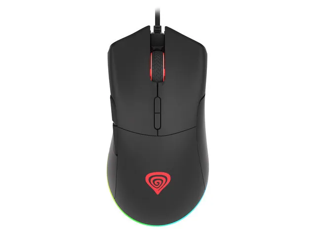GENESIS KRYPTON 290 6400DPI GAMING MOUSE RGB BLACK W/SOFTWARE