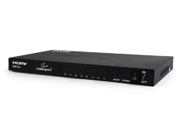 HDMI Interface Spliter 8 Ports w/Signal Amplifier Cablexpert DSP-8PH4-