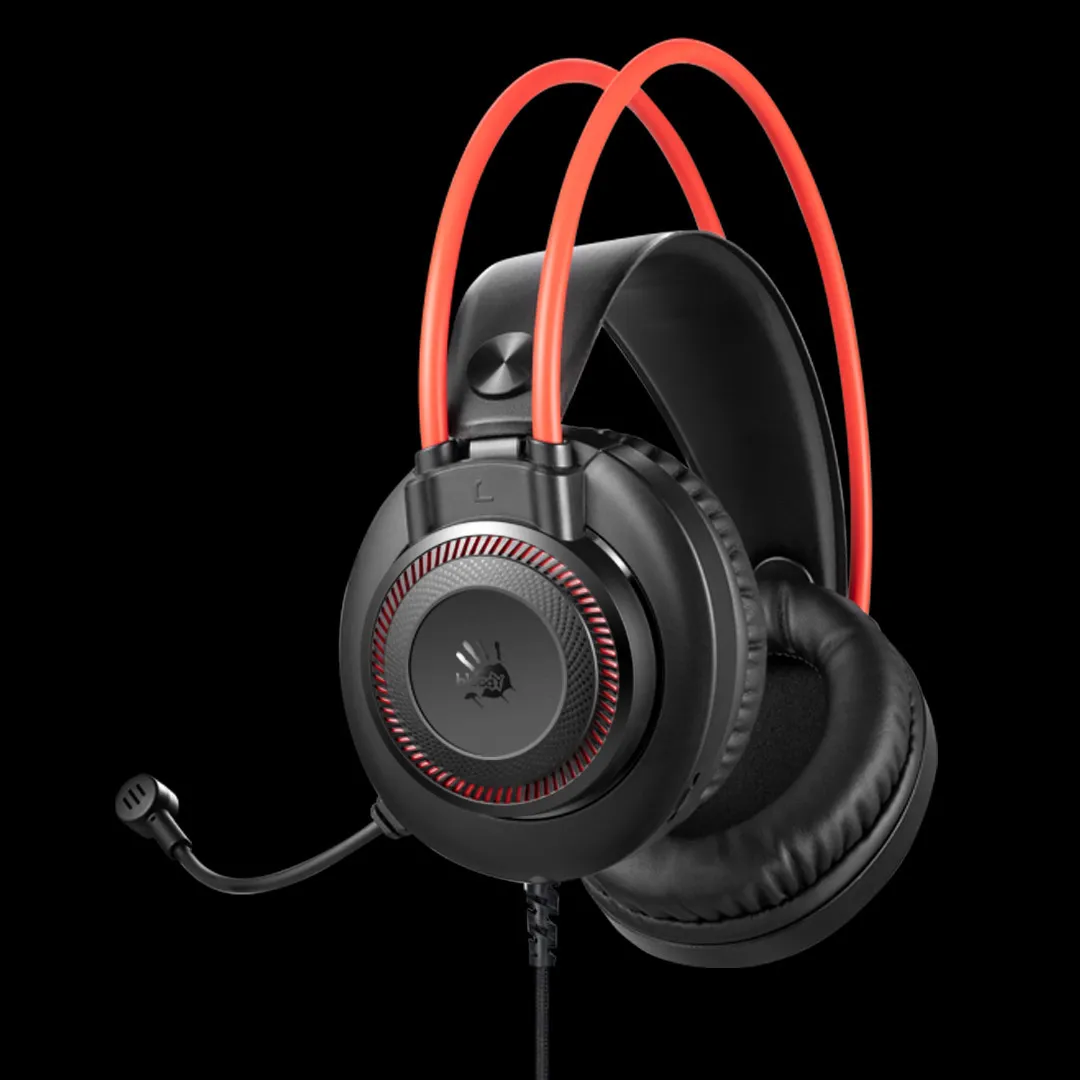 Headphones A4 G200S Bloody Gaming USB RGB Black-Red