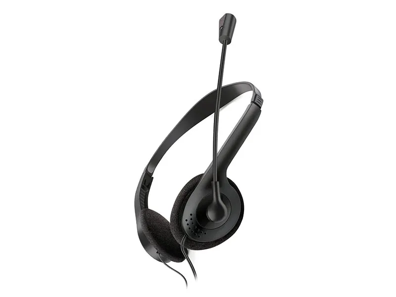 Headphones Fiesta FIS1020 w/Microphone USB Black