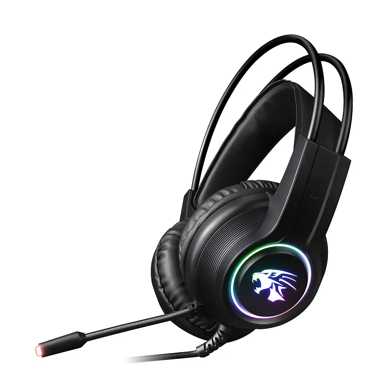 Headphones Omega Gaming Varr VH8030 RGB USB+ 2x3.5mm Black