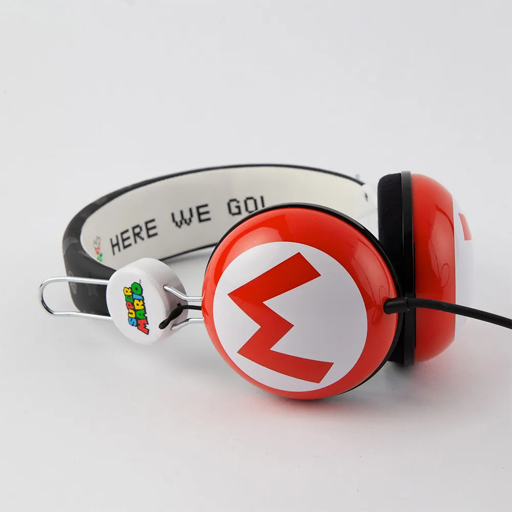Headphones OTL Teen Super Mario Icon Red/Black