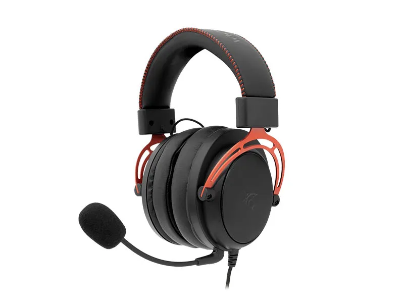 Headphones White Shark Gaming GORILLA Black/Red