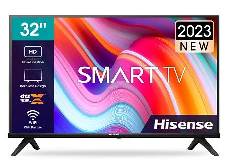 HISENSE 32A4K 32" HD READY SMART ЛЕД ТЕЛЕВИЗОР