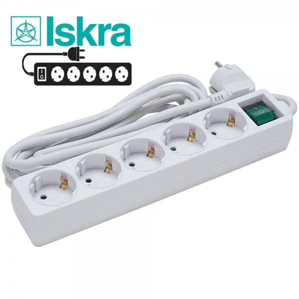 ISKRA ПРОДОЛЖЕН КАБЕЛ 5С, 3М + ПРК.