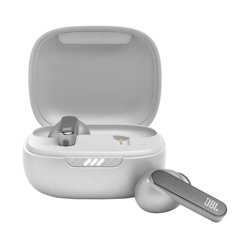 JBL Live Pro 2 TWS Bluetooth Earbuds Silver