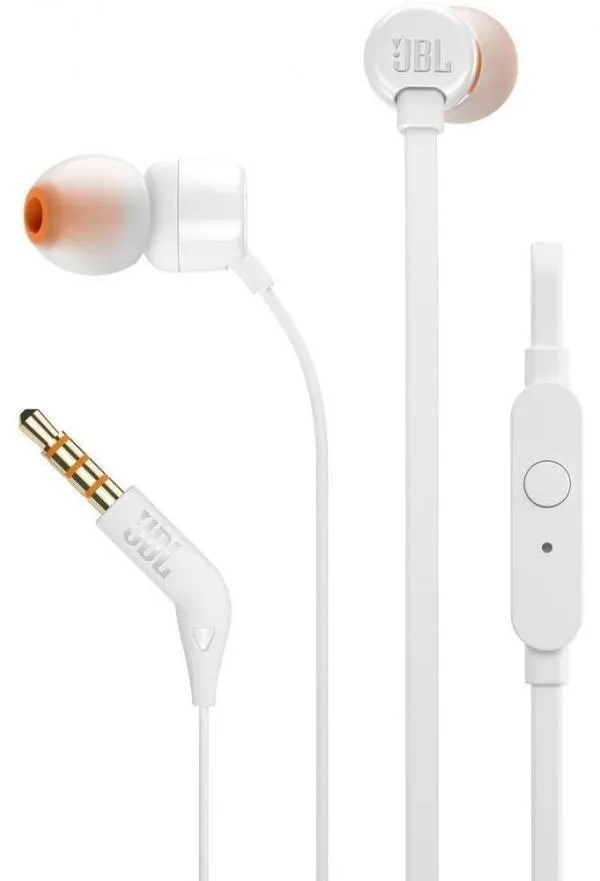 JBL T110 WHITE СЛУШАЛКИ