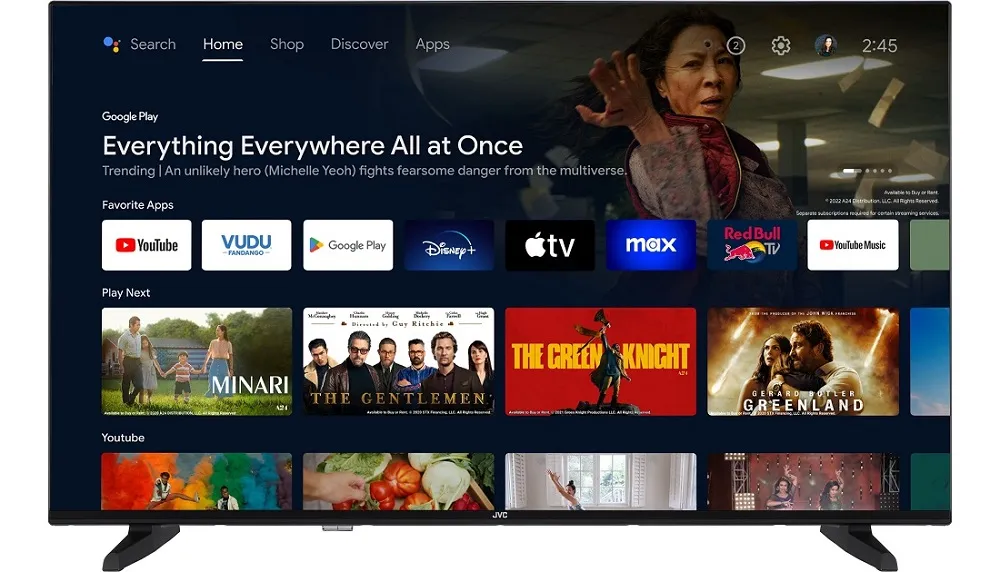 JVC LT-50VA3300 4K ANDROID LED TV
