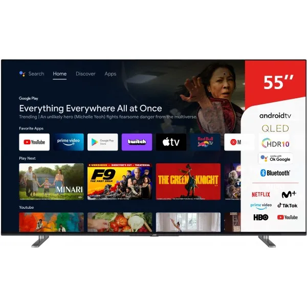 JVC LT-55VAQ3200 4K ANDROID QLED TV